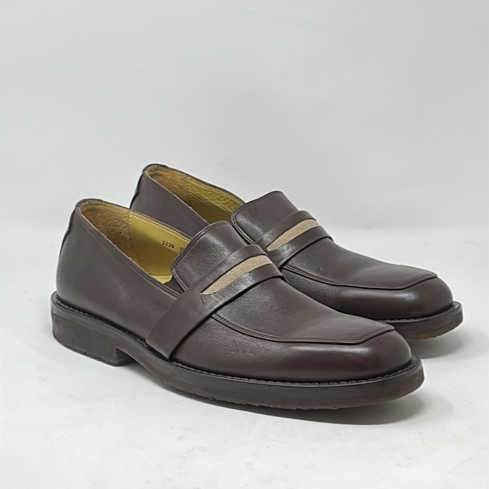 Terra Plana Brown Leather Loafers Size 11.5